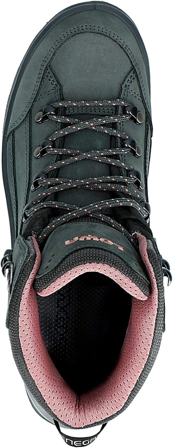 LOWA Renegade GTX MID Ws Damen Wanderstiefel Trekkingschuh Outdoor Goretex 320945 38 EU Graphit Rose