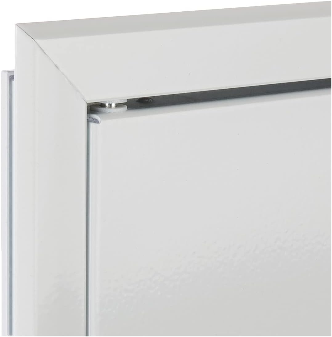 Upmann 22159 Revisionstür Z-Profil Primus weiss 400x800mm mit Vierkant