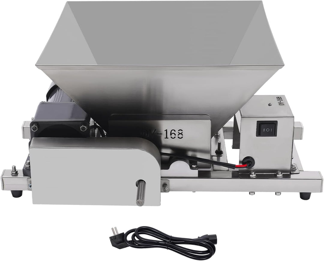 Elektrische Obstzerkleinerungsmaschine,4L 75rpm Obstmühle Obst Brot Zucker Brechmaschine,60W Zerklei