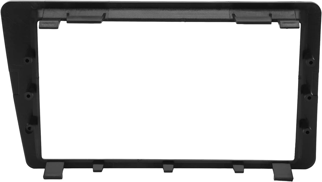 Qiilu Doppel-DIN-Installations-Dash-Kit, 2-DIN-Radio-Stereo-Armaturenbrett-Rahmenverkleidung, Ersatz