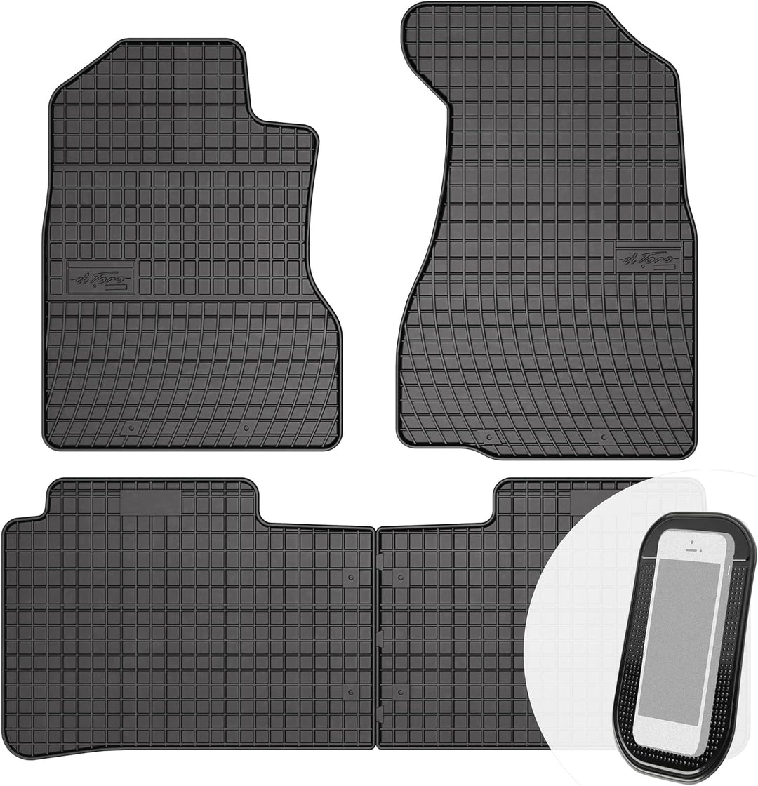 Gummimatten Auto Fussmatten Gummi Automatten Passgenau 4-teilig Set - passend für Honda CR-V 2 2002-