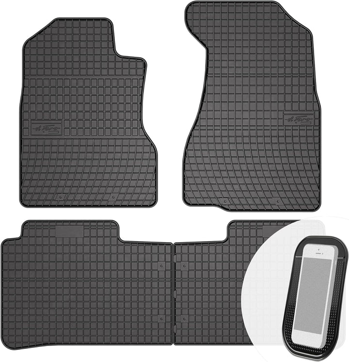 Gummimatten Auto Fussmatten Gummi Automatten Passgenau 4-teilig Set - passend für Honda CR-V 2 2002-