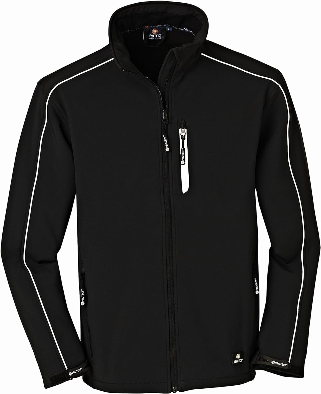 4Protect Wetterschutz Softshelljacke Ohio 3380 M, 20-003380-M M Schwarz, M Schwarz