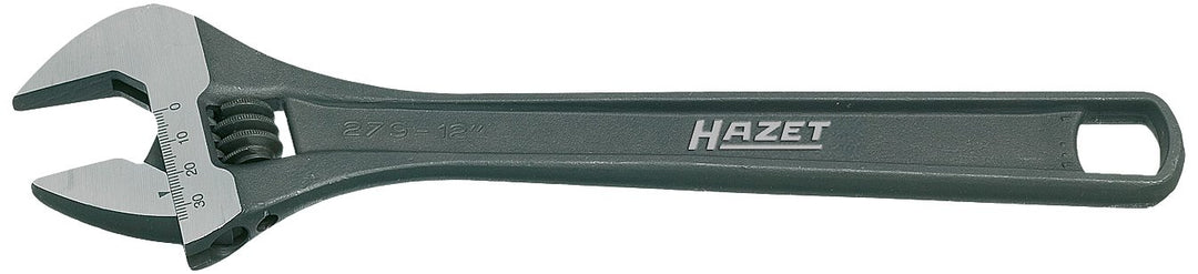 Hazet Einmaulschlüssel verstellbar phosphatiert DIN3117 Form B 458mm Länge: 458 mm, Länge: 458 mm