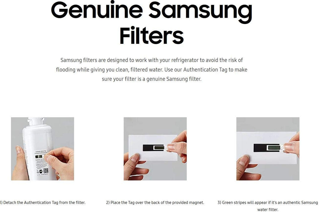 Samsung DA29-00003G Aqua-Pure Plus Kühlschrank Wasserfilter (3 Stück), 3 Stück
