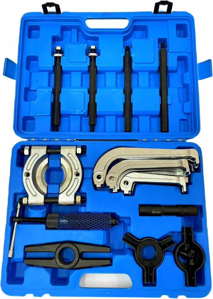 HYDRAULISCHER Lager ABZIEHER-Satz 25-TLG. AUSDRÜCKER HYDRAULIKSPINDEL 10t
