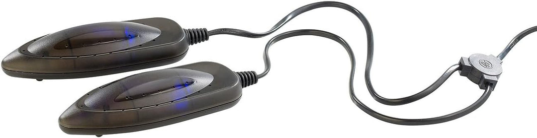 infactory Schuh-Wärmer: 2er-Set elektrische Schuhtrockner mit UV-Licht (UV Lichter Schuhe, Schuhwärm