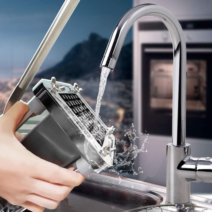 Pommes Frites Schneider, Sopito Pommesschneider Edelstahl Professioneller French Fries Cutter mit 12