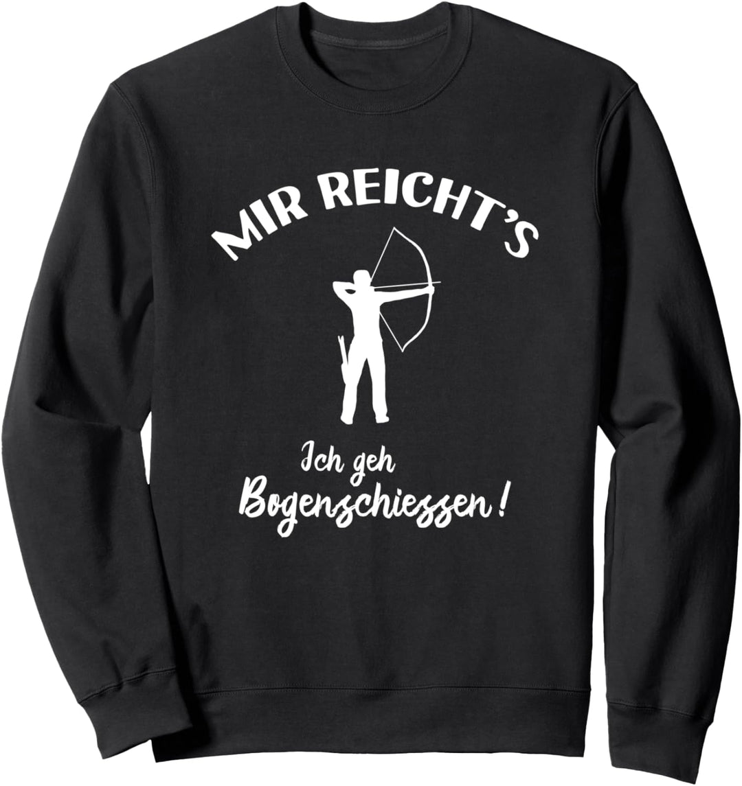 Ich geh Bogenschiessen - Bogenschütze Bogenschiessen Sweatshirt