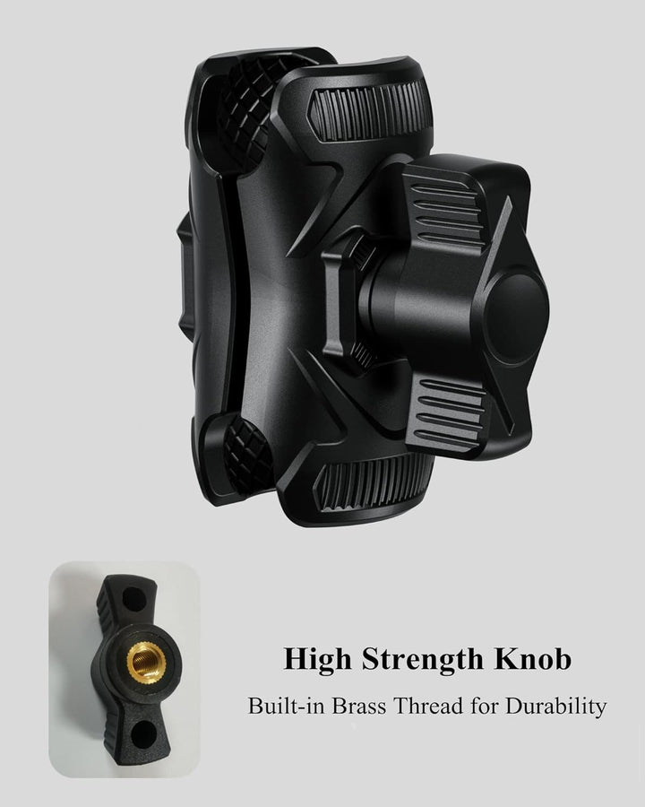 BRCOVAN 2St, Hochfester Verbundstoff Doppelsockelarm (Kurzer Arm) Kompatibel mit RAM Mounts B Grösse