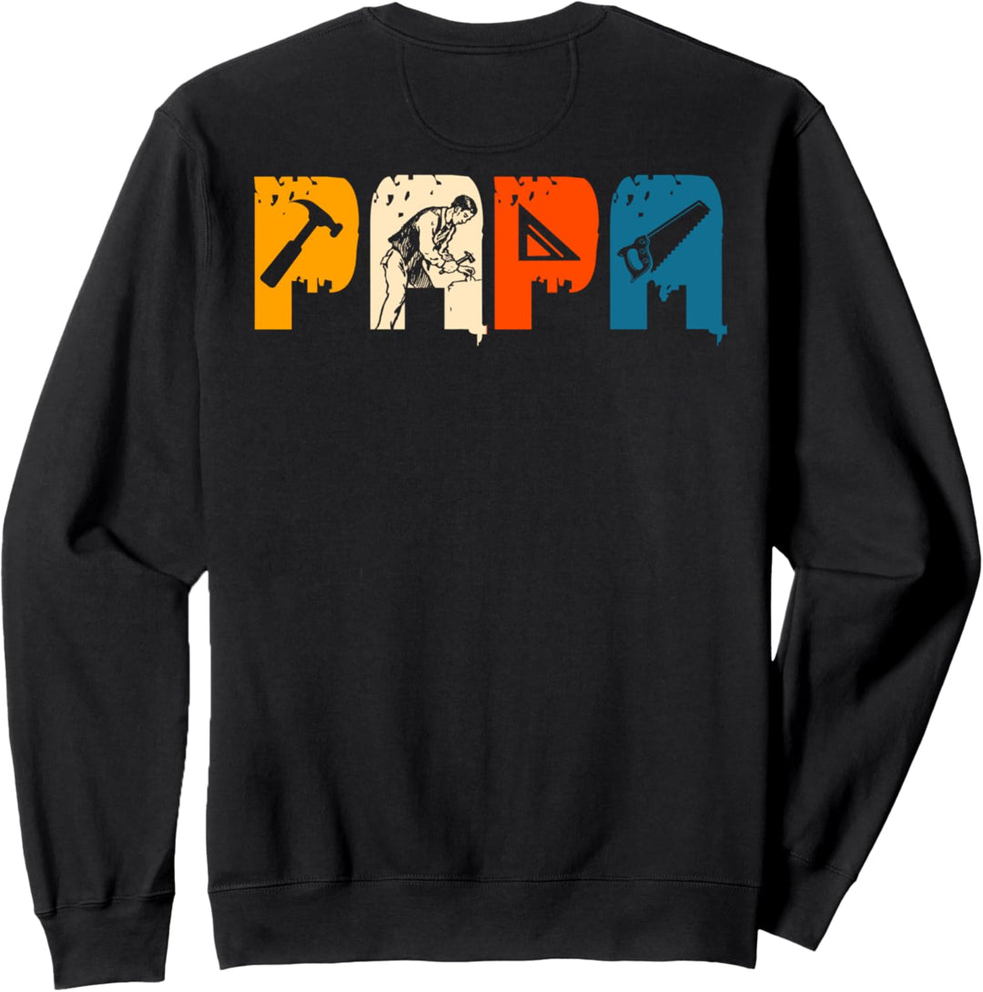 Zimmermann Geschenke Design auf der Rückseite der Kleidung Sweatshirt