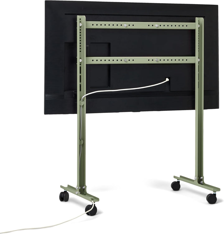 Pedestal Straight Rollin’ TV Ständer mit Rollen für Fernseher 40 bis 70 Zoll | Fernsehständer &amp; TV W