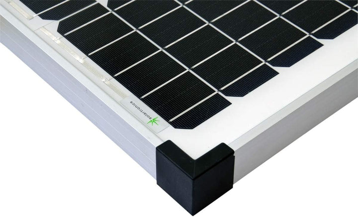 solartronics Solarmodule 2 Stück 50 Watt Mono Solarpanel Solarzelle Photovoltaik 92336