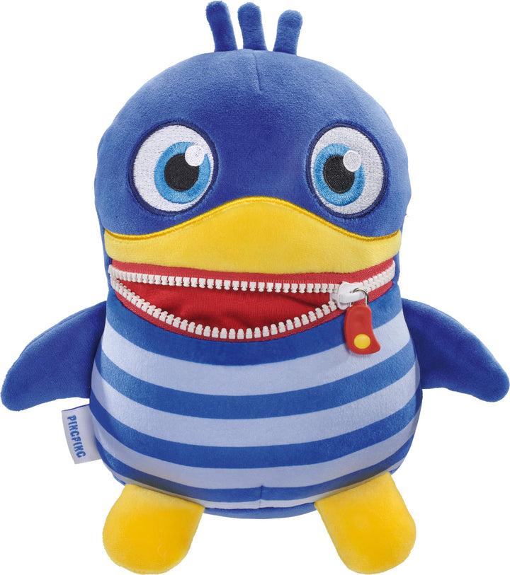 Schmidt Spiele 42660 Sorgenfresser, PingPing, 22 cm, Edition Boogie Woogies, Plüschfigur, Blau Ping