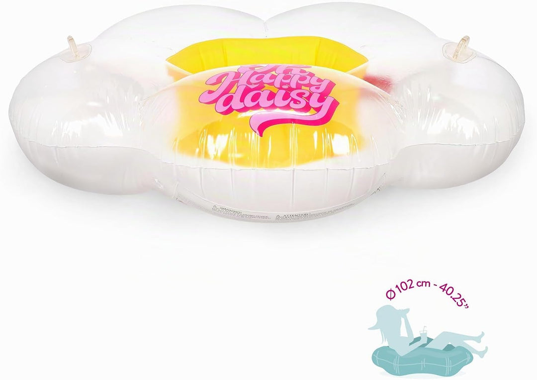 Legami - Pool aufblasbare Donut, Maxi aufblasbare Donut für Kinder und Erwachsene, Meer Strand aufbl
