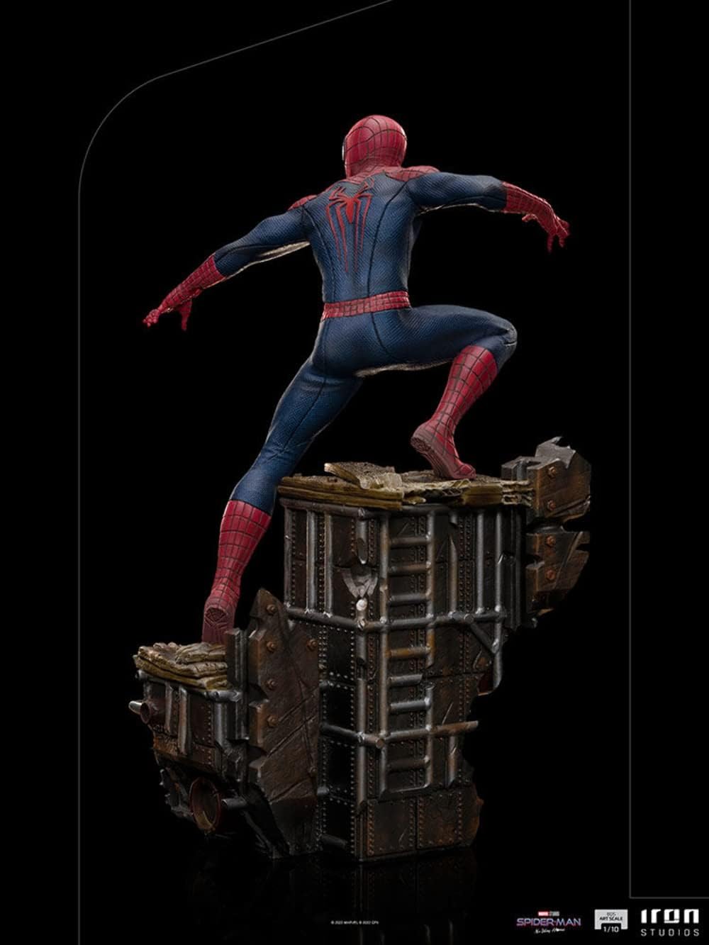 Iron Studios MARCAS66222-10 Spider-Man No Way Home Figur Peter #3, Massstab 1:10