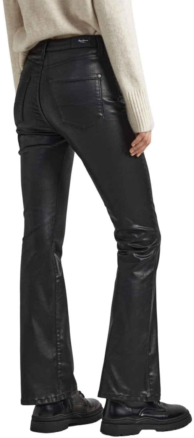 Pepe Jeans Damen Dion Flare Jeans 25W / 32L Black (Denim-xb0), 25W / 32L Black (Denim-xb0)