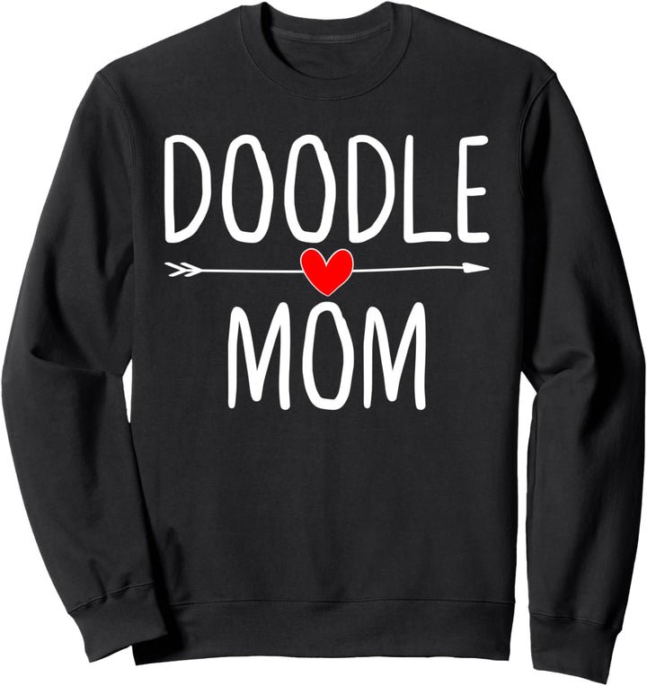 Goldendoodle Mom Dog Lover Doodle Puppy Funny Doodle Mama Sweatshirt