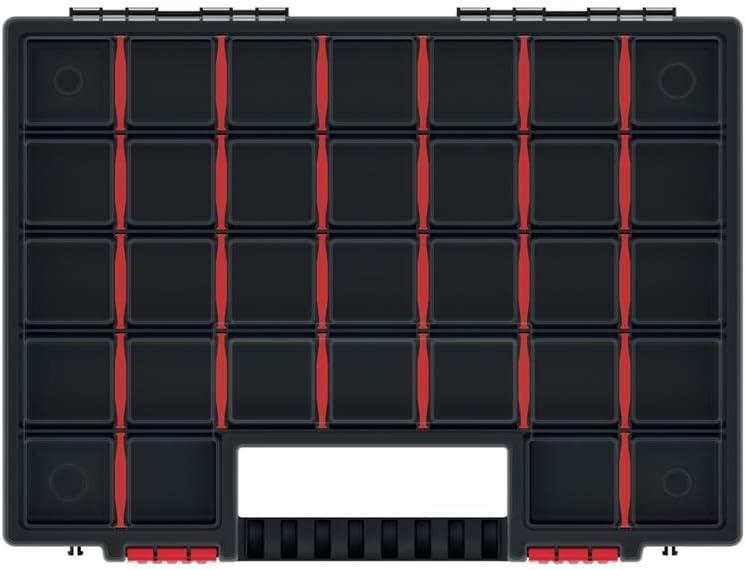 rg-vertrieb 5X Sortimentskasten Werkzeugkiste Organizer Set 5 Stück Sortierbox NORS Kleinteilemagazi