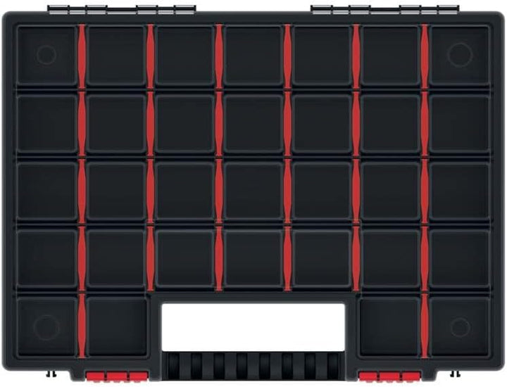 rg-vertrieb 5X Sortimentskasten Werkzeugkiste Organizer Set 5 Stück Sortierbox NORS Kleinteilemagazi