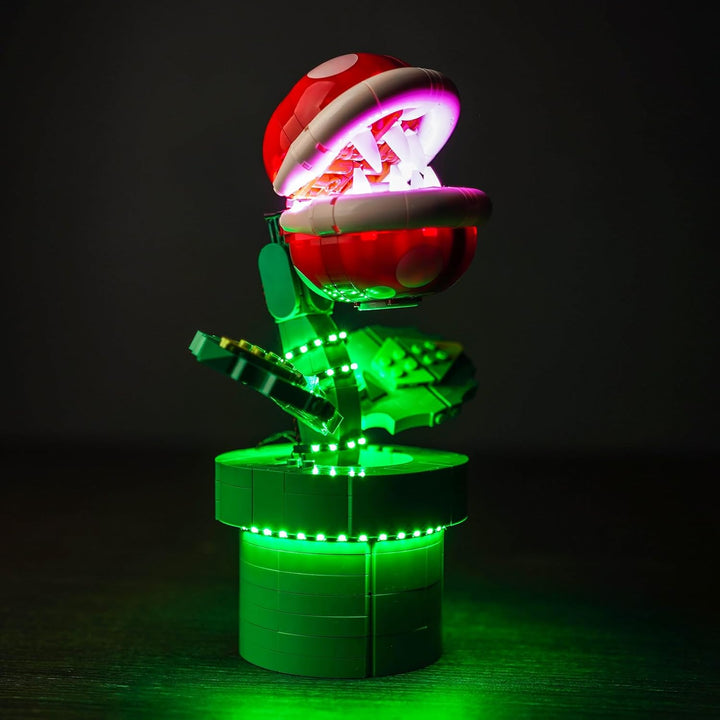 BrickBling Led Licht Set für Lego 71426 Piranha Plant (Kein Lego), Dekorationsbeleuchtungsset für Le