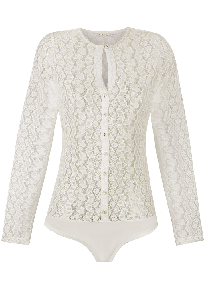 Stockerpoint Damen Body Dani Bluse XS Creme, XS Creme