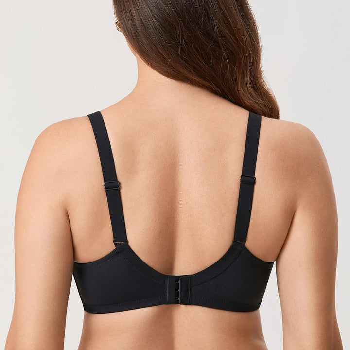 MOMANDA Damen Pump Still BH ohne Bügel Spitzen Schwangerschafts Stillen BHS Mutterschaft Soft Bequem