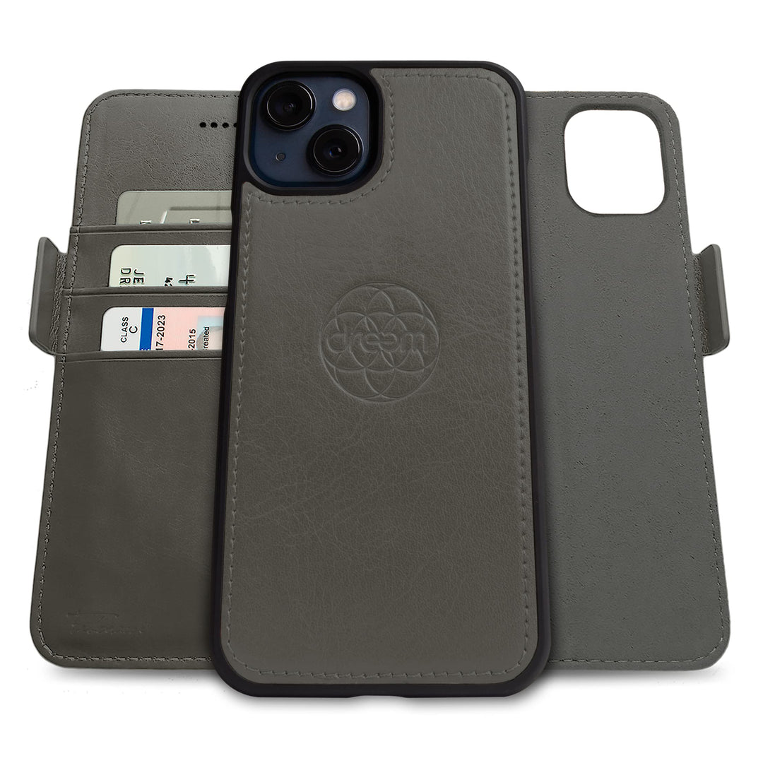 Dreem Fibonacci iPhone 13 Mini Brieftaschen-Etui / 2-in-1 stossfestes Etui und abnehmbares Folio aus