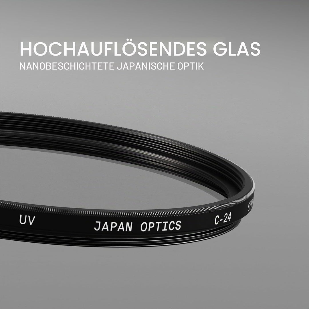 Gobe 58 mm UV-Objektivfilter (1Peak) Schwarz 58mm, 58mm