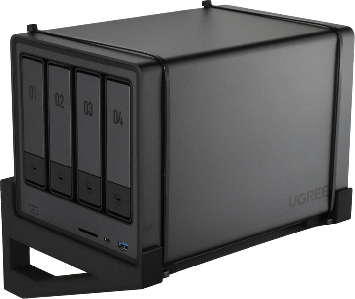 Wandhalterung passend für UGREEN NASync DXP4800, DXP4800 Plus, Heavy Duty Wandkonsole inklusive Mont