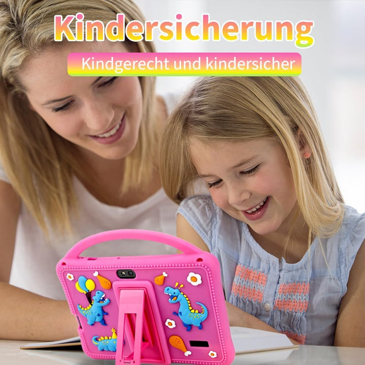 Veidoo 7-Zoll Android Tablet für Kinder, 2 GB RAM, 32 GB Speicher, AIWAWA Apps mit Elternkontrollen,