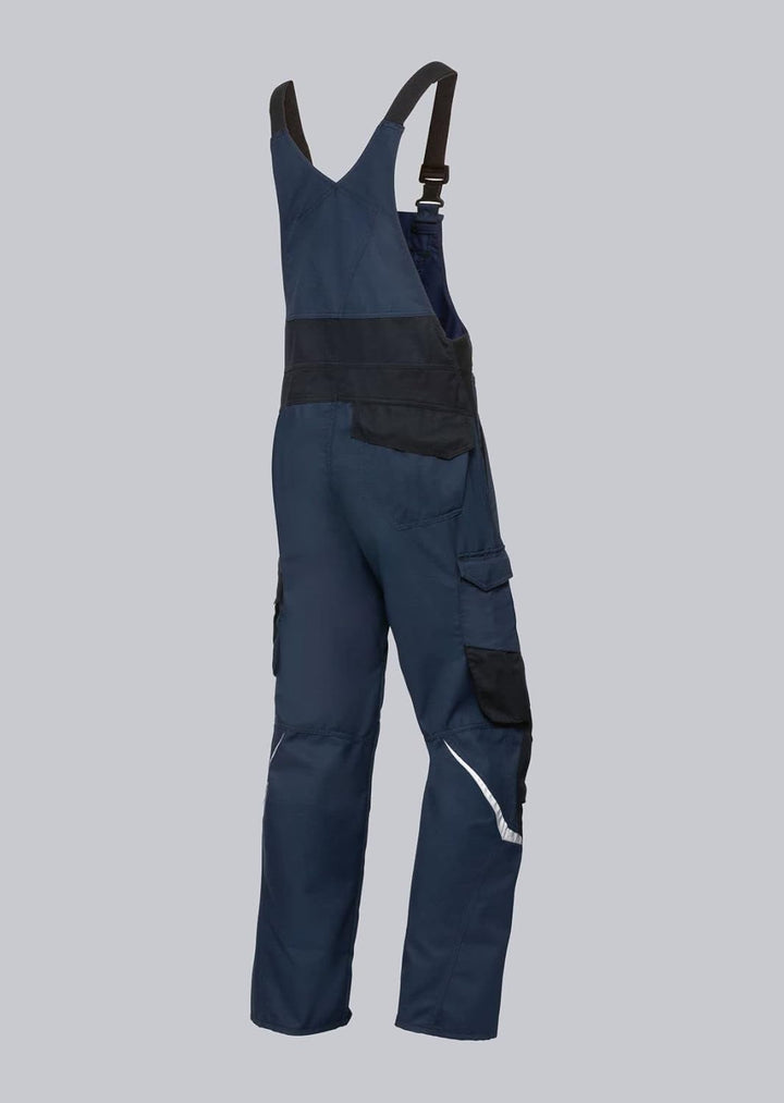 BP 2437-581-1432-56n Latzhose für Männer, Stretch-Hosenträger mit Clipbefestigungen, 245,00 g/m², Na