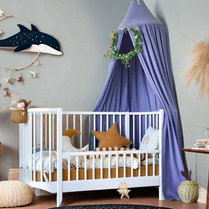 Ginkago Betthimmel Baldachin Kinderzimmer Baby Betthimmel Riesig Betthimmel Kinder Himmelbett Vorhän