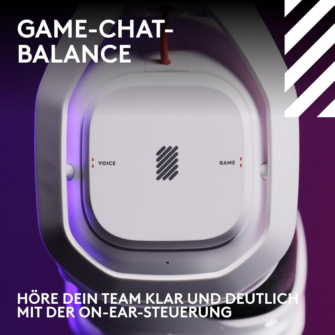 Logitech G Astro A50 LIGHTSPEED kabellose Gaming-Headset + Basisstation (Gen 5), PRO-G GRAPHENE, 3-S