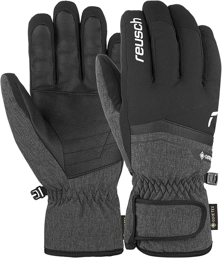 Reusch Herren Fergus Gore-tex Warmer, wasserdichter und atmungsaktiver Winterhandschuh 8 schwarz / g