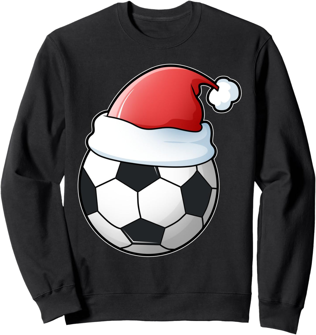 Christmas Fussballer Sport Xmas Weihnachten Fussball Sweatshirt