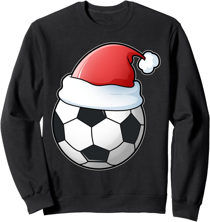 Christmas Fussballer Sport Xmas Weihnachten Fussball Sweatshirt