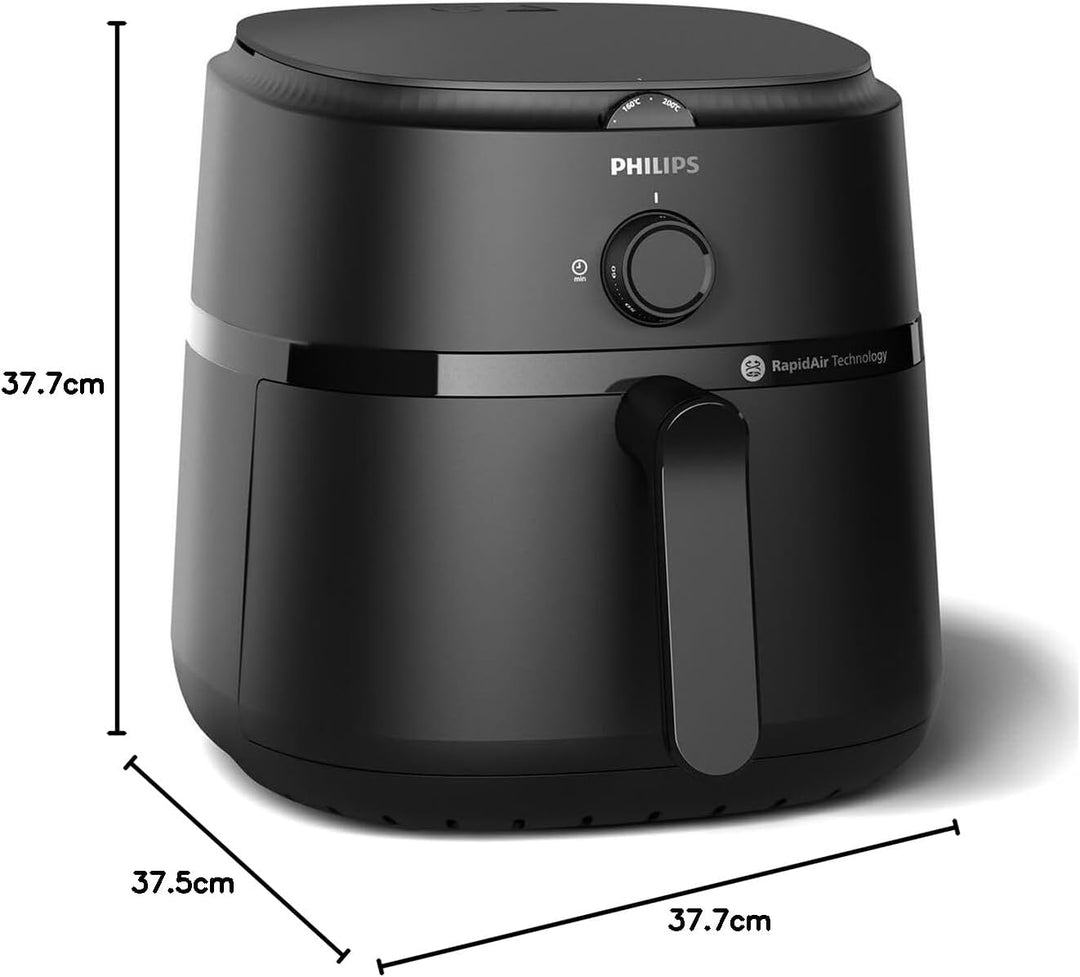 Philips NA130/00 Luftfritteuse, Schwarz, 1700 W, 6,2 l, Marke: Philips - EAN: 8720389033780