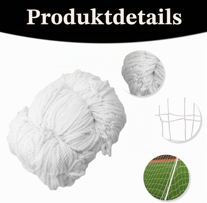 Fussballnetz 3x2 m Sport Ersatz Fussballtornetz Tornetz Professionell