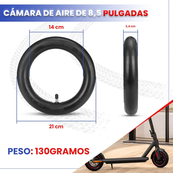 ANSENI Schlauch 8 1/2 x2 kompatibel für Xiaomi M365 Scooter, Pro,1s, Pro2, Extra Forced Thickness,Er