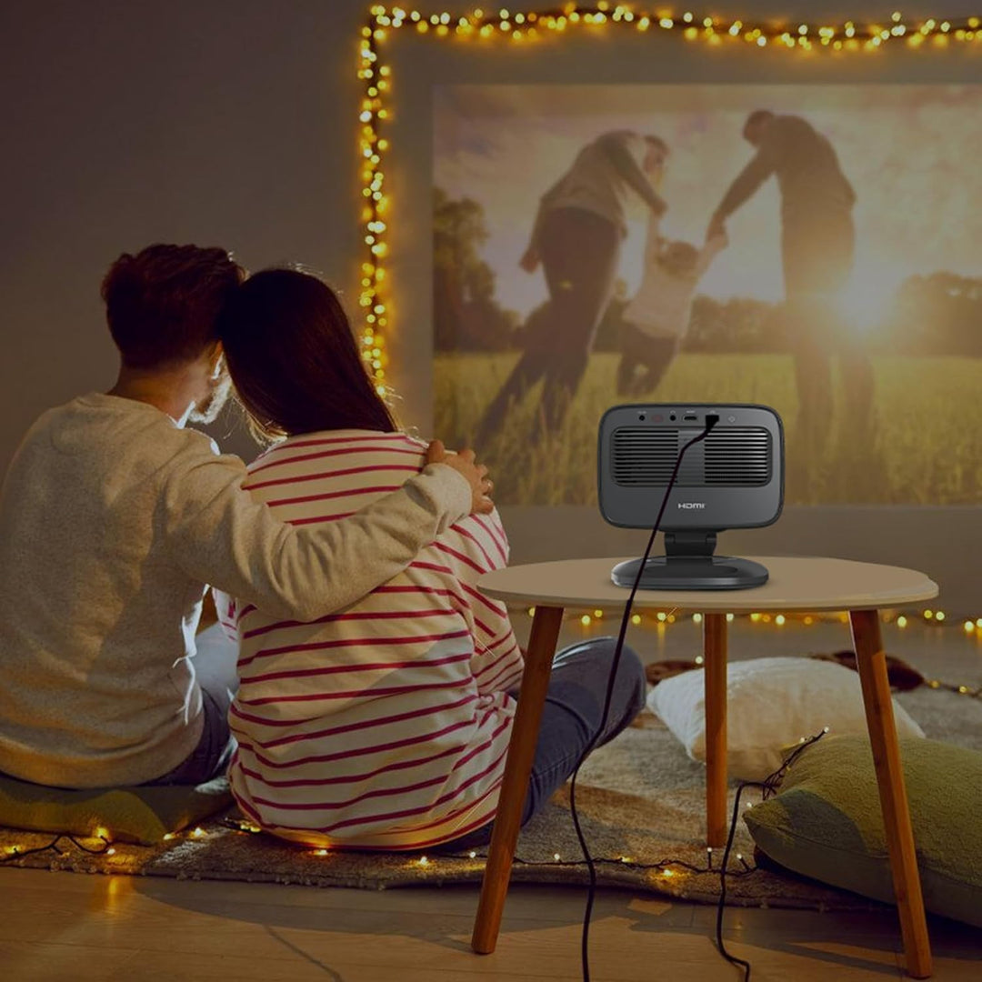 Philips Neopix 450 Smart, 4K-Videoprojektor, Google TV, Native Auflösung 1080p, 500 ANSI-Lumen, Wi-F