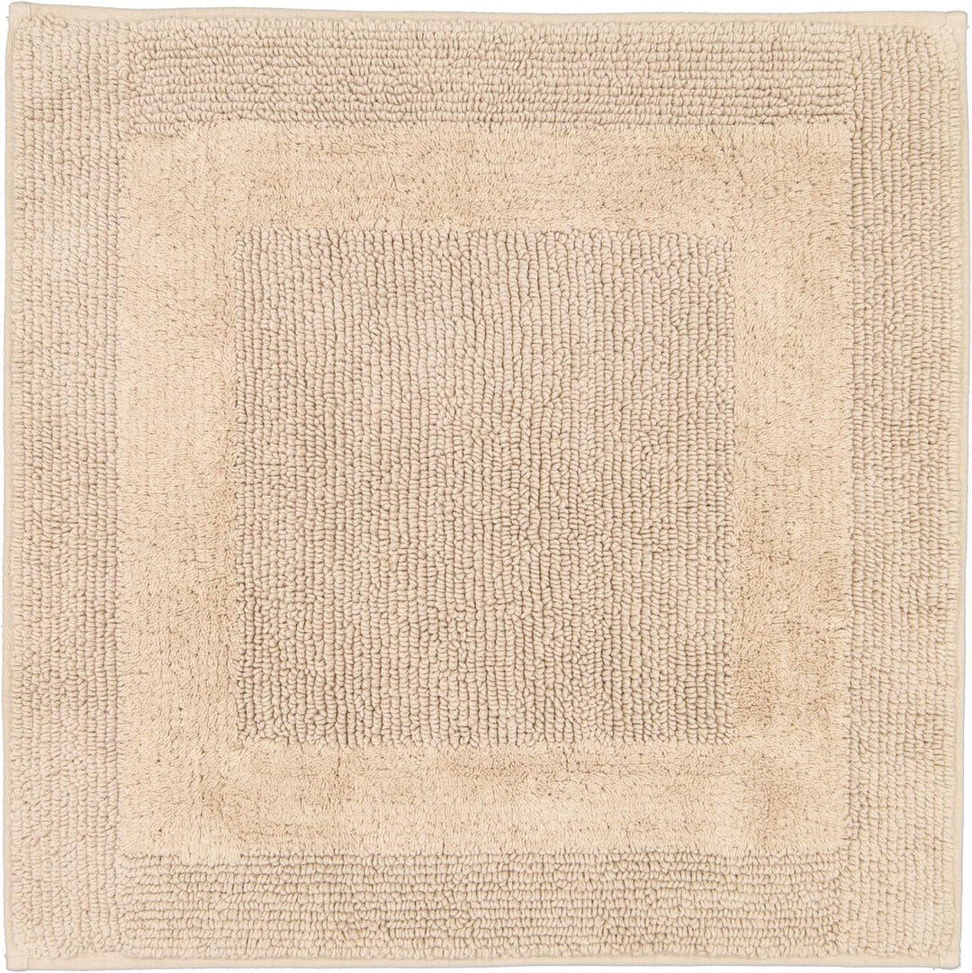 Cawö Home Badteppiche Luxus Badteppich 1000 Sand - 375 60x60 cm, 60x60 cm