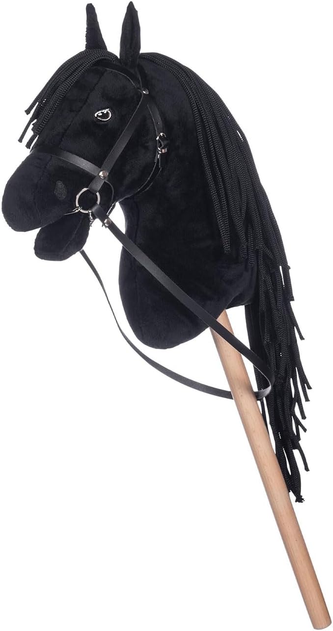 Brama West Hobby Horse Set Magic Star Steckenpferd Bobby + Knotenhalfter mit Strasssteinen | Hobby H