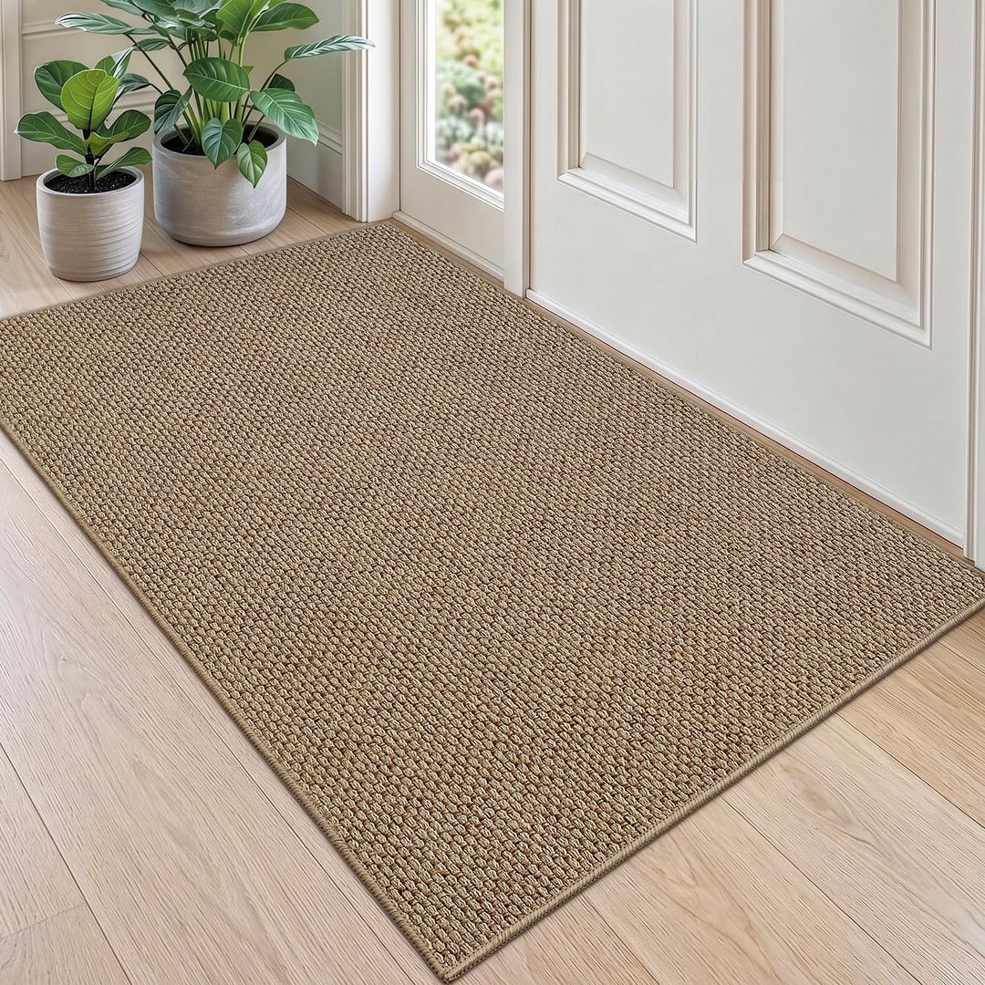 DEXI Schmutzfangmatte Innen 90 x 140 cm, rutschfest Fussmatte waschbar, absorbierend Fussmatte, Dünn