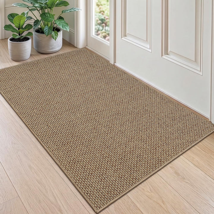 DEXI Schmutzfangmatte Innen 90 x 140 cm, rutschfest Fussmatte waschbar, absorbierend Fussmatte, Dünn