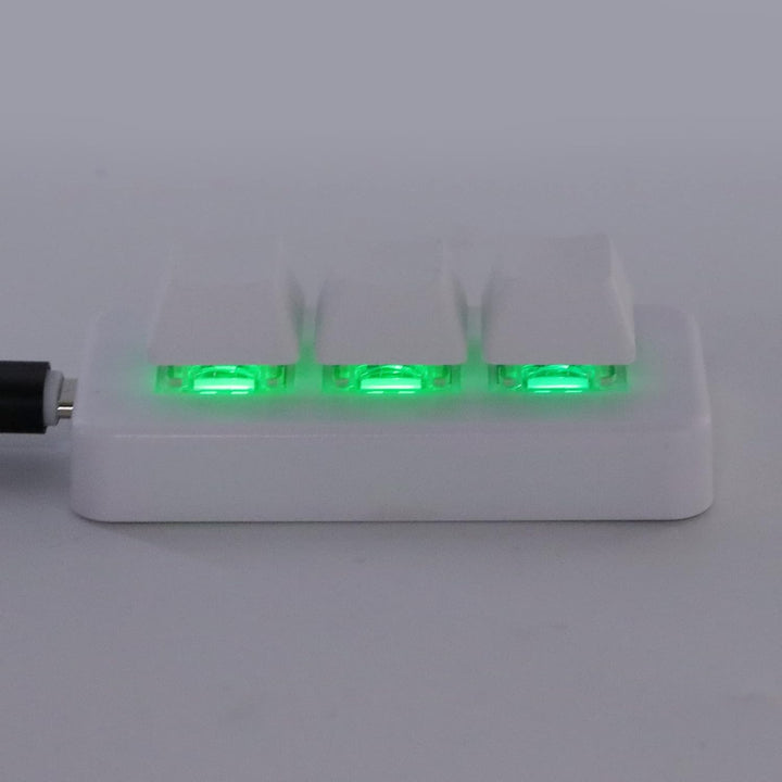 Annadue 3-Tasten-Tastatur, OSU-Tastatur, RGB-Hintergrundbeleuchtung, USB-Schnittstelle, Mechanische,