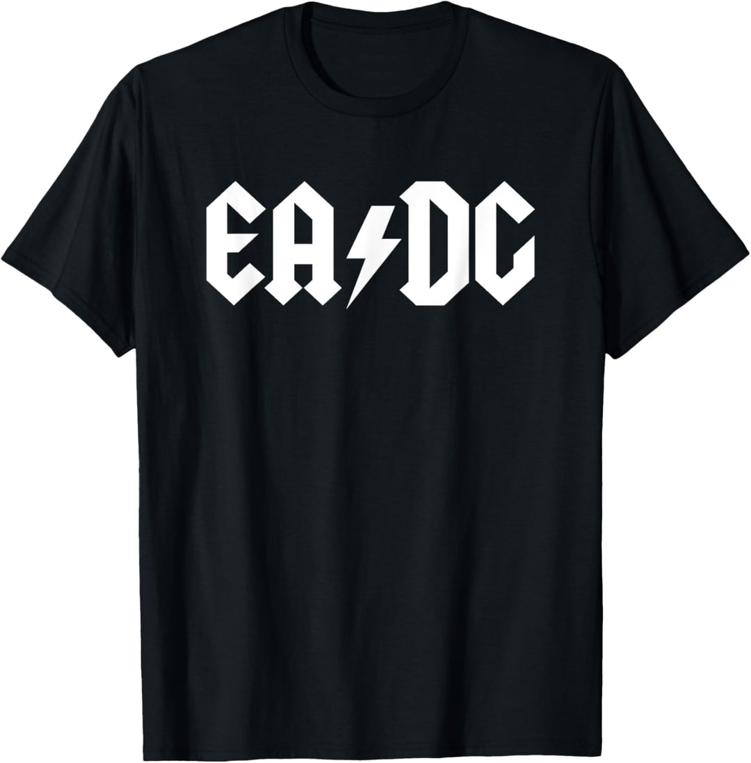Funny Bass Guitar Shirt: EA/DG T-Shirt Lustig Spruch Bassist T-Shirt