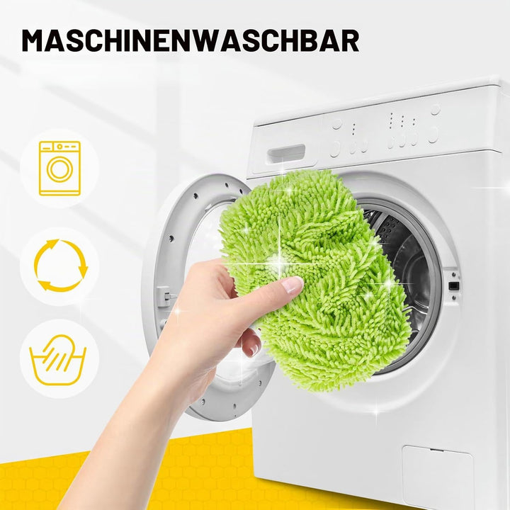 KEEPOW Mikrofaser-Tücher für Swiffer Bodenwischer – ideal für Swiffer Feuchte Bodentücher, Chenille-