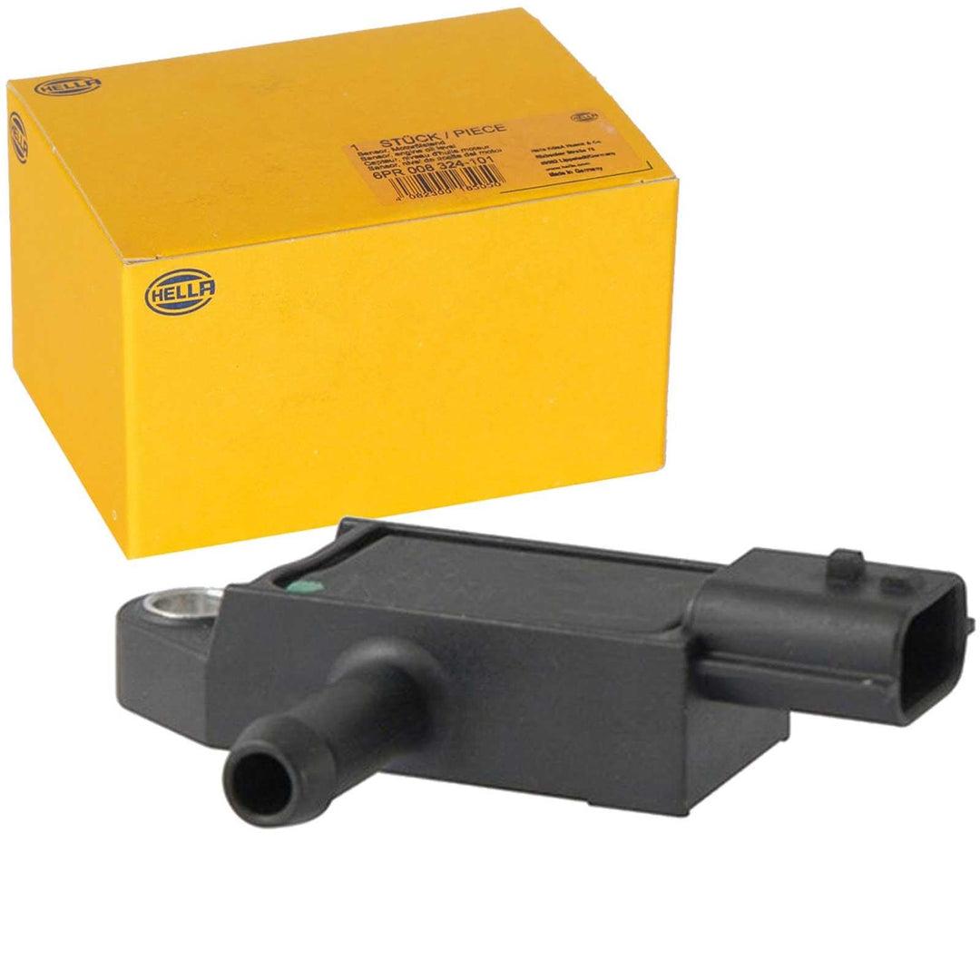HELLA 6PP 009 409-121 Sensor, Abgasdruck - 3-polig - geschraubt