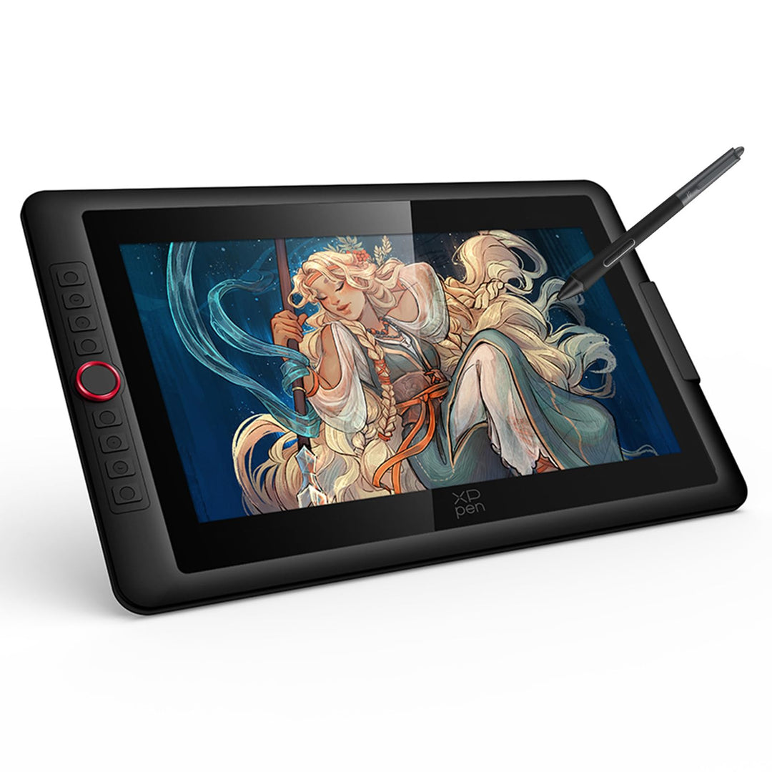XPPen Artist 15,6 Pro V2 Zeichentablet, 15,4 Zoll Grafikdisplay mit vollständig laminiertem Bildschi